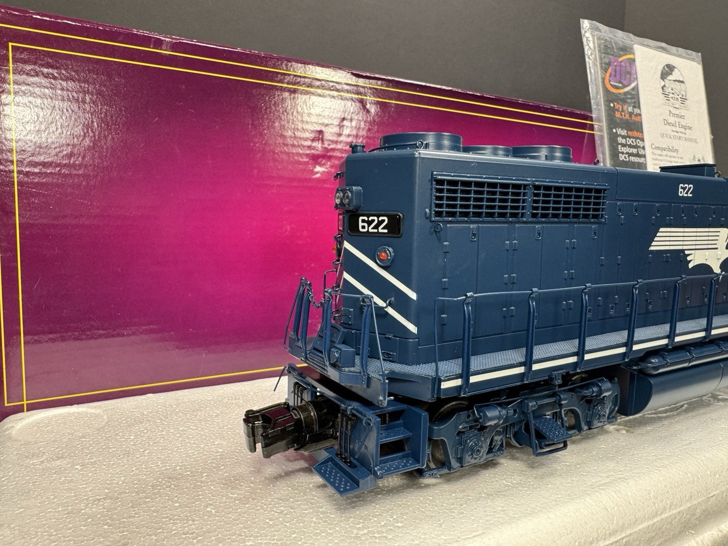 MTH 20-21555-1 Missouri Pacific MoPac GP-35 diesel engine #622 PS 3.0 NIB6