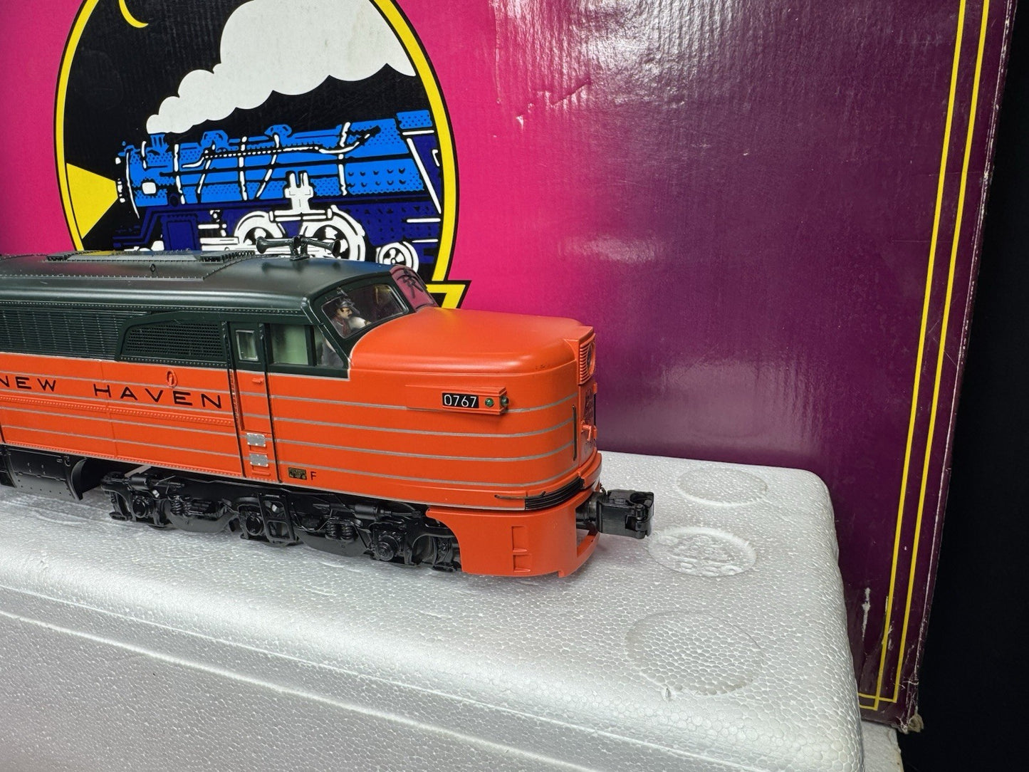 MTH 20-2635-1 New Haven NH Alco PA diesel engine ABA set #0767 PS2 BCR EX7