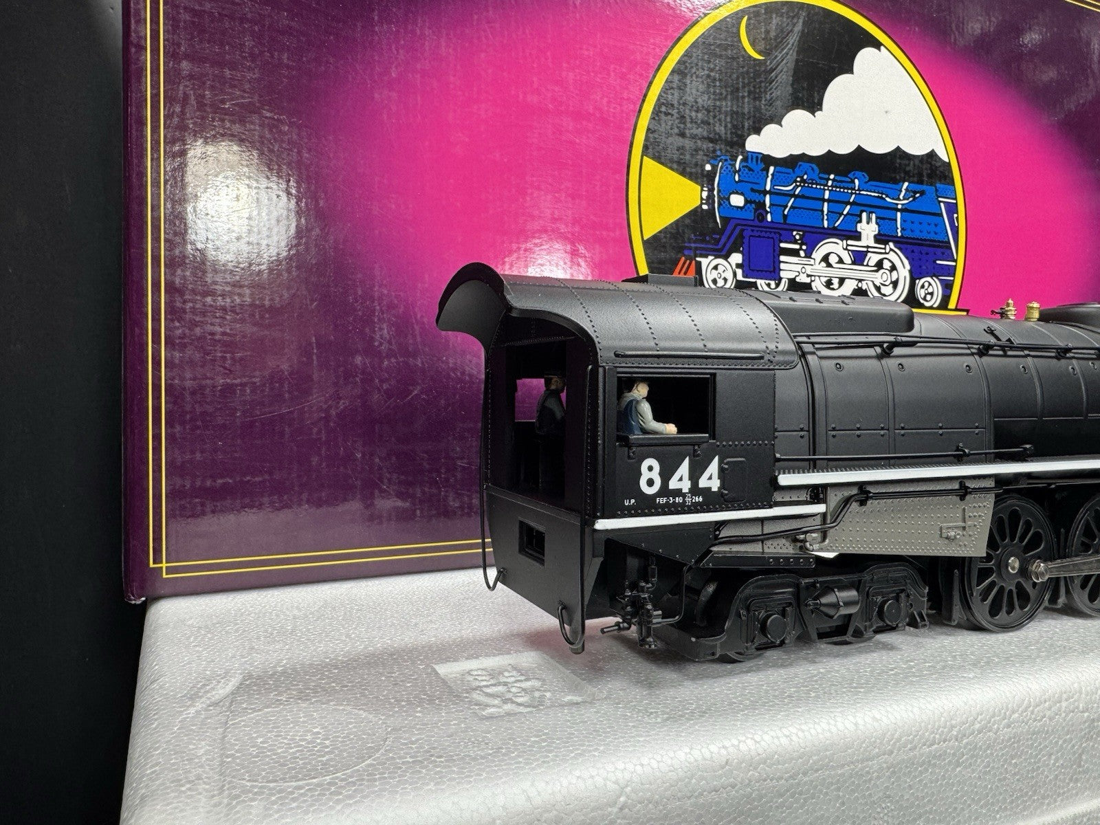 MTH 20-3044-1 Union Pacific UP FEF 4-8-4 Northern steam engine #844 PS2 BCR LNIB10