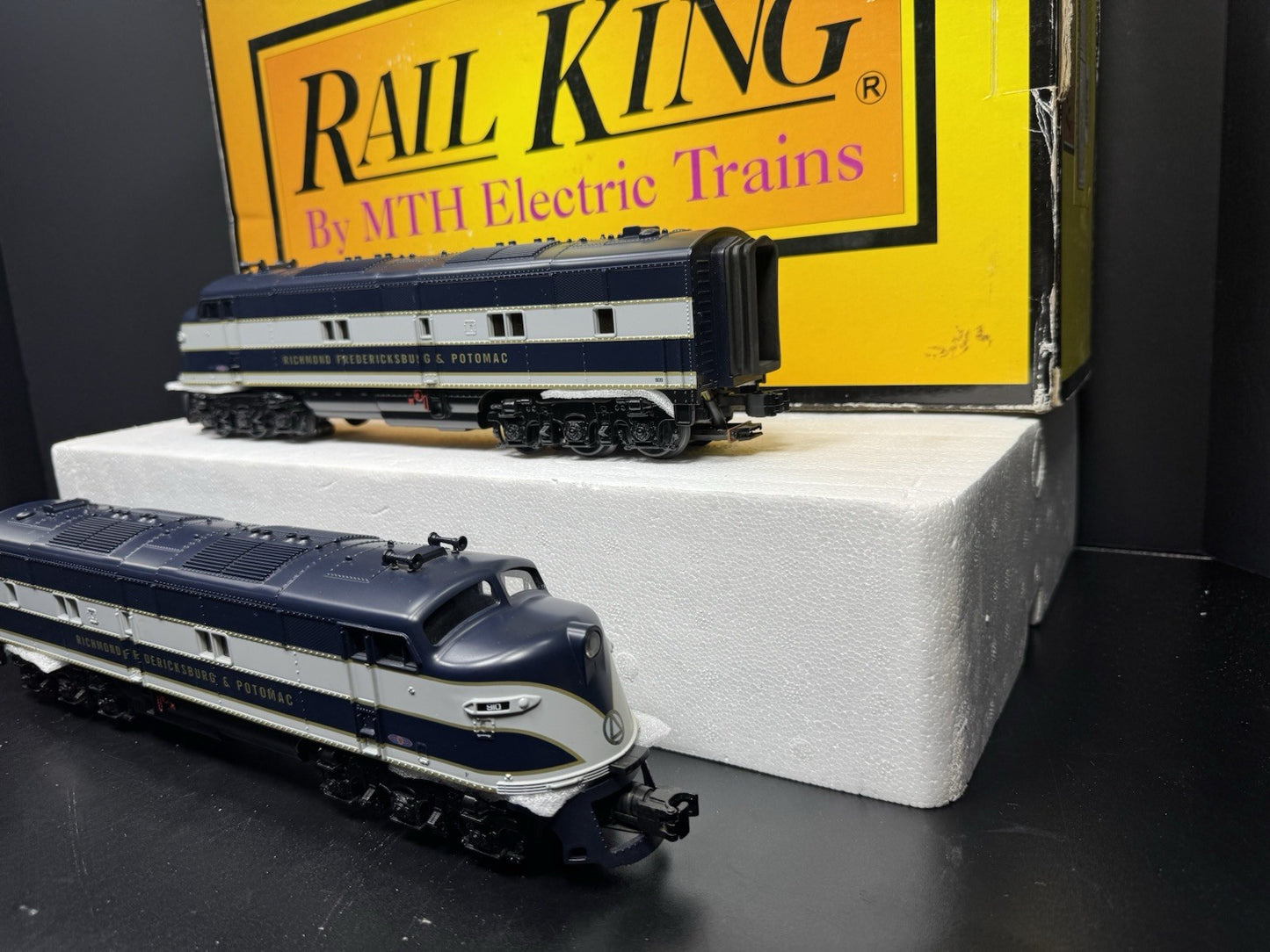 MTH RailKing 30-2970-1 Richmond RF&P E-3 diesel engine AA set PS 2 BCR EX5