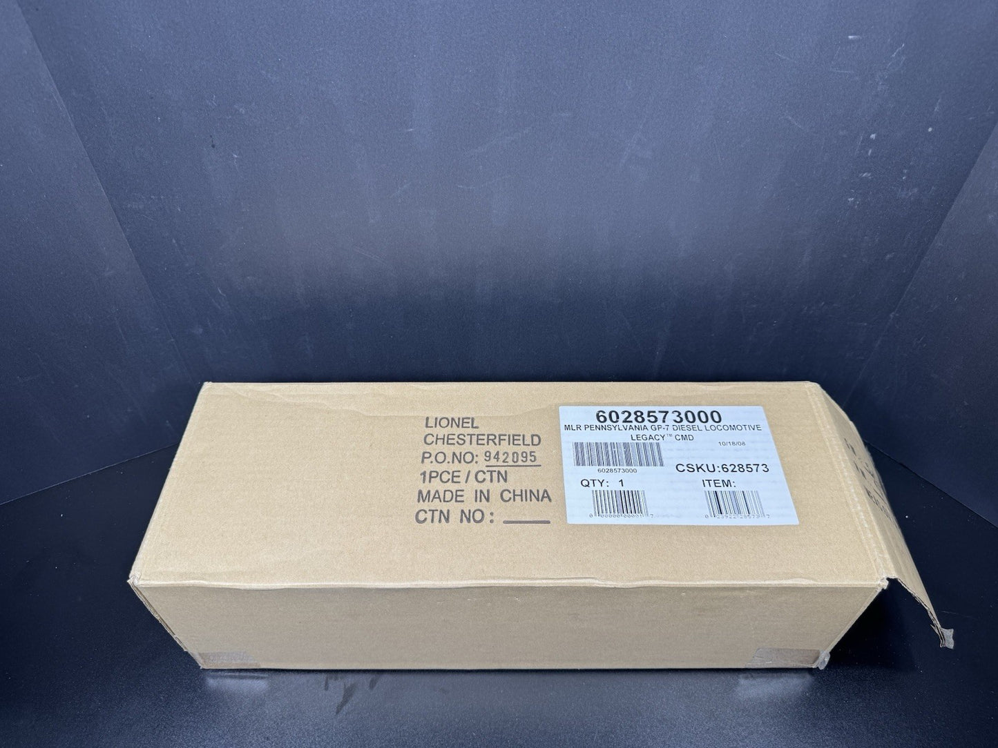 Lionel LEGACY 6-28573 Pennsylvania PRR GP7 diesel engine #8512 LNIB15