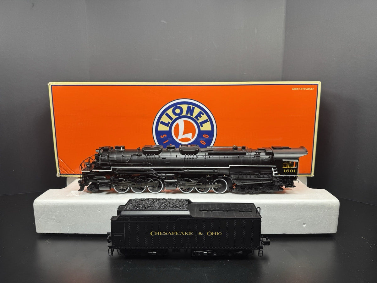 Lionel LEGACY 6-82767 Chesapeake & Ohio C&O Allegheny steam engine #1601 EX0