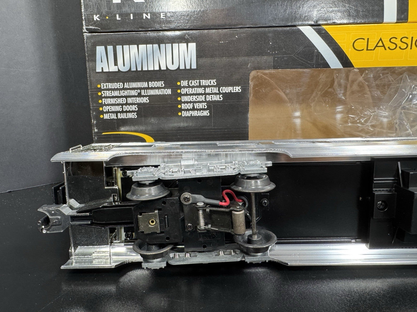 K-Line K-4670C New York Central NYC 21" aluminum passenger 3-car set LNIB11