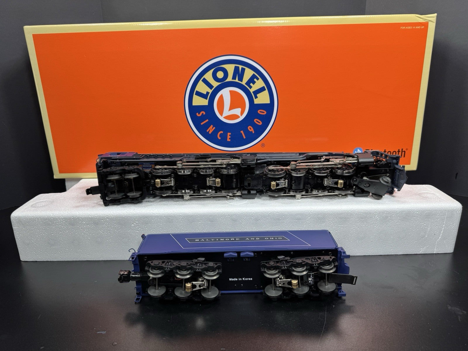 Lionel LEGACY 2031100 Baltimore & Ohio B&O EM1 blue steam engine #7600 LNIB12