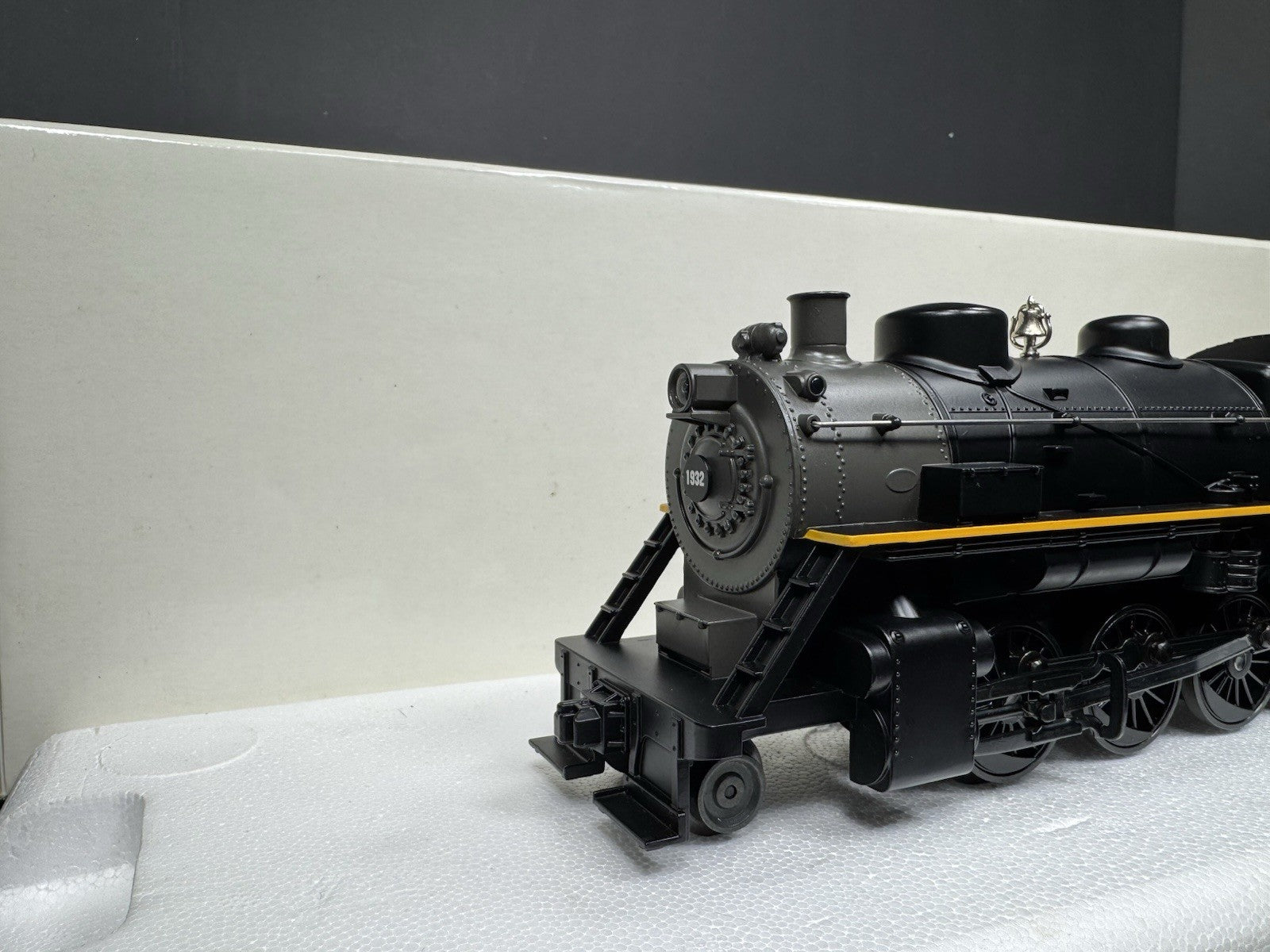 MTH RailKing 30-4180-1E Caterpillar CAT 2-8-0 steam engine #1932 PS2 BCR EX1