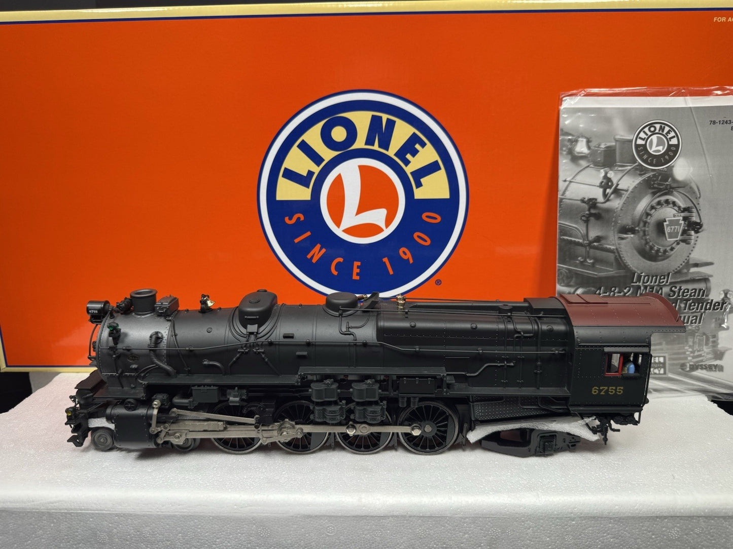 Lionel LEGACY 6-81247 Pennsylvania M1a coal hauler steam set #6755 LNIB4