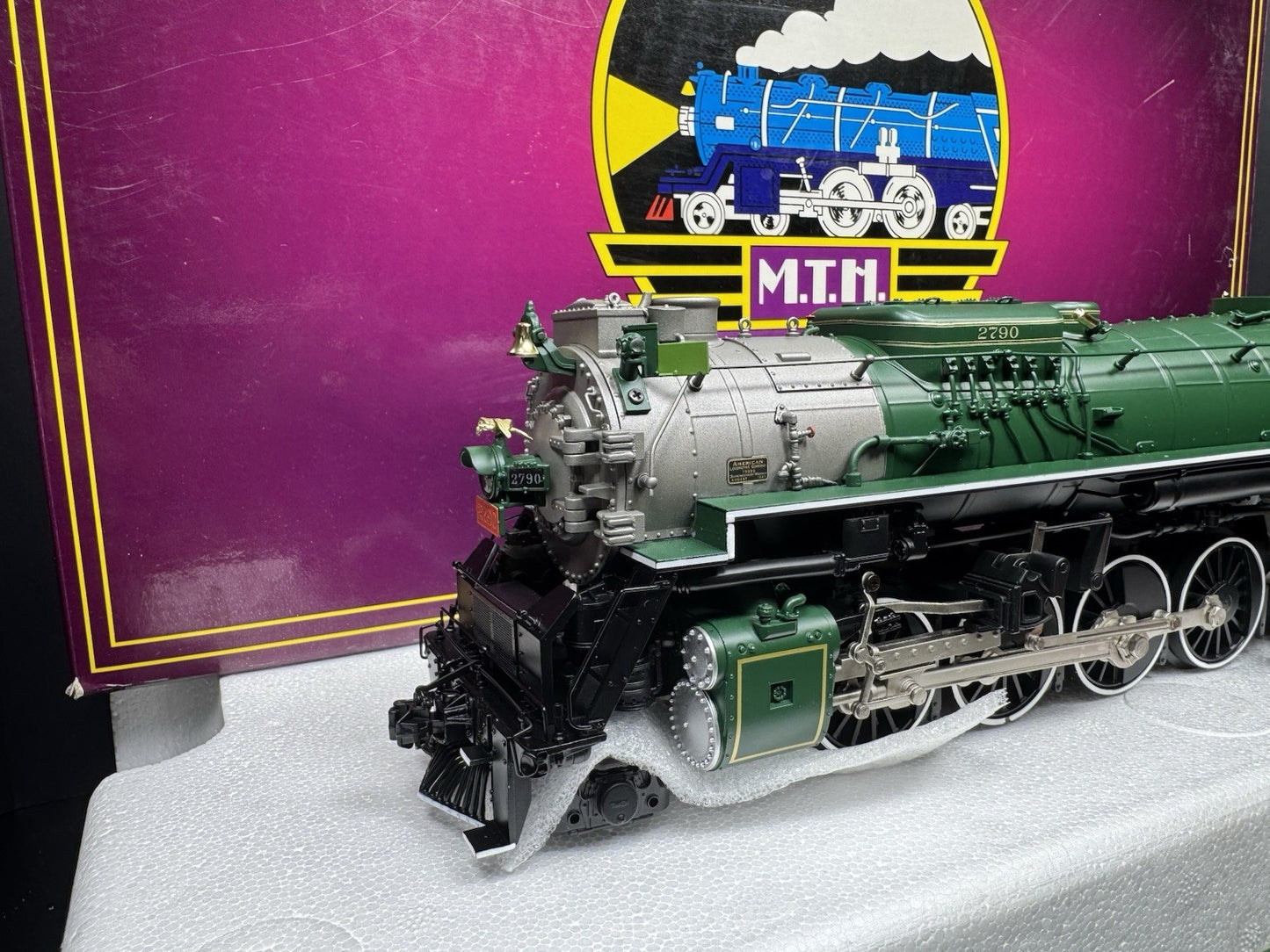 MTH 20-3189-1 Southern 2-8-4 K-4 Kanawha steam engine #2790 PS2 BCR NIB1