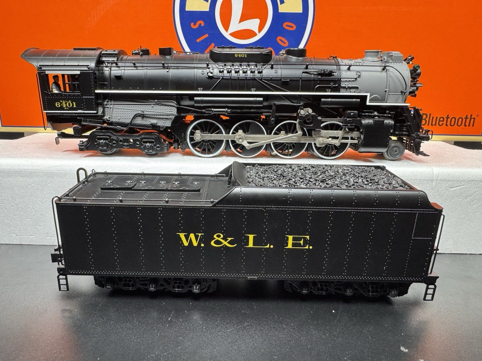 Lionel LEGACY 6-84690 Wheeling & Lake Erie Berkshire steam engine #6401 LNIB11