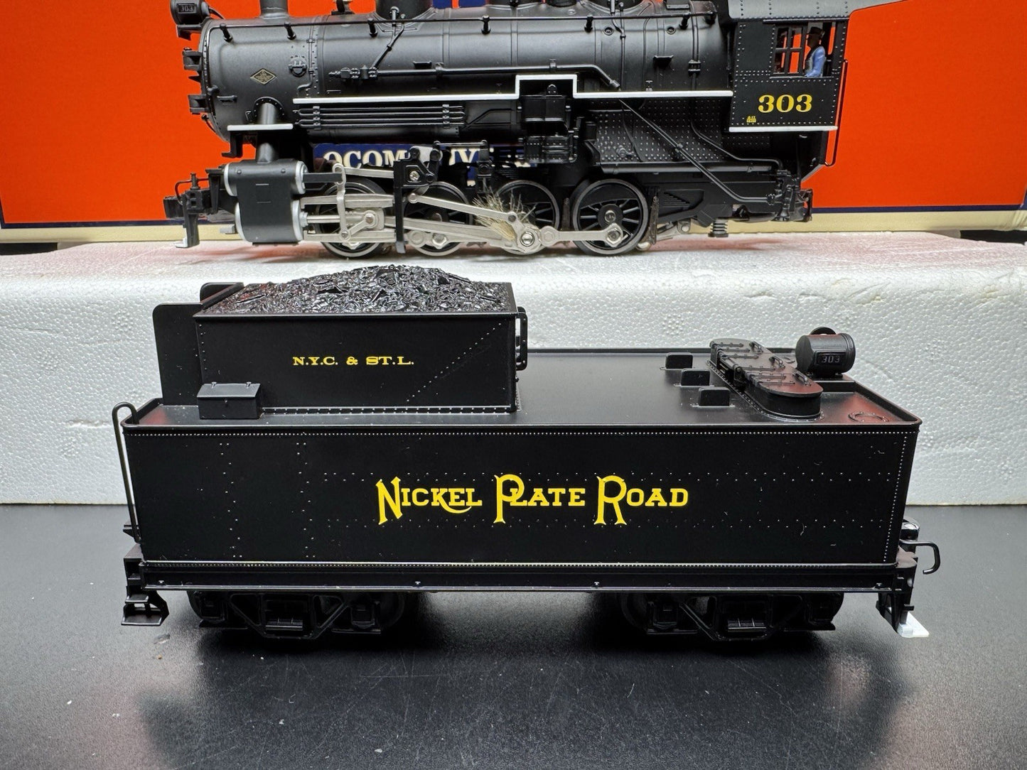 Lionel 6-38048 TMCC Nickel Plate Road NKP USRA 0-8-0 steam engine #303 LNIB4