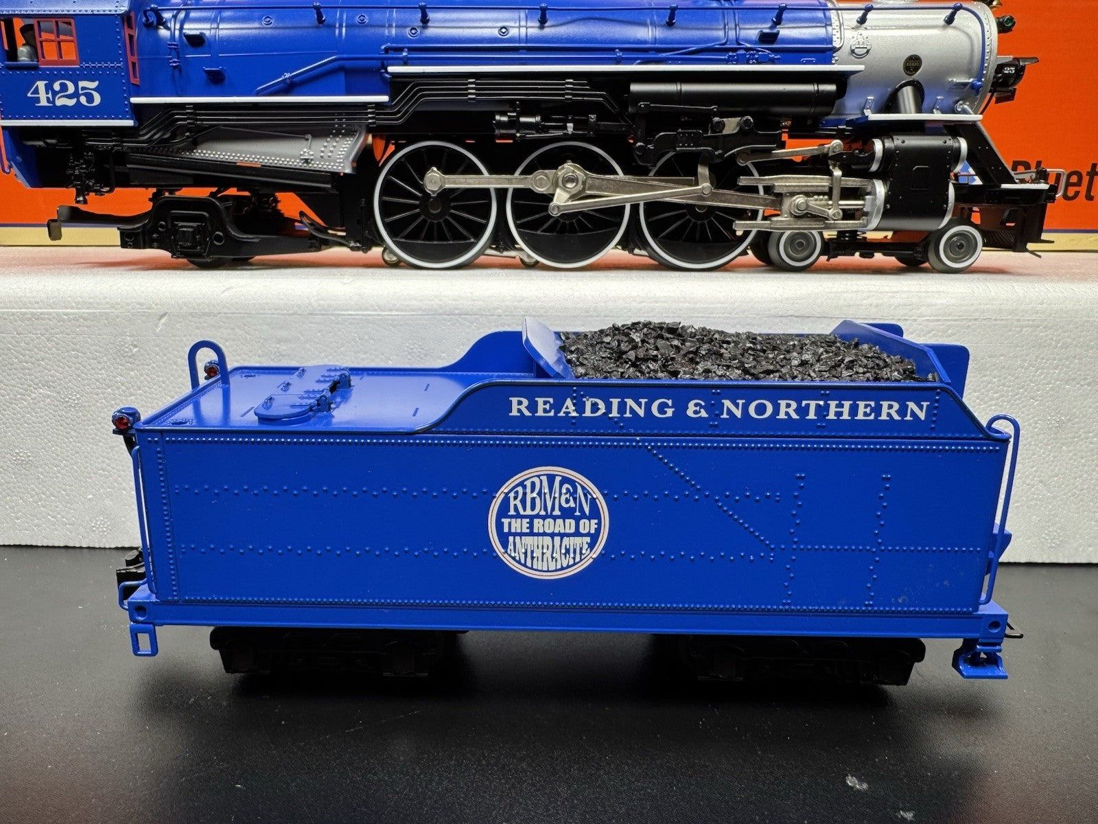 Lionel LEGACY 6-85172 Reading & Northern USRA Pacific steam engine #425 LNIB11