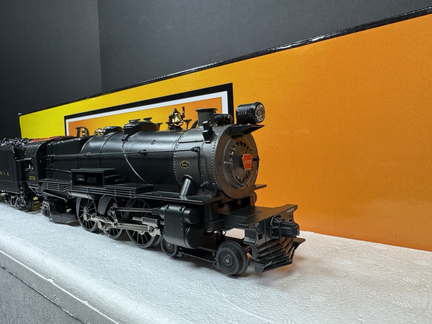 MTH RailKing 30-1550-1E PRR 4-6-2 K-4s Pacific steam engine #3772 PS2 BCR LNIB9