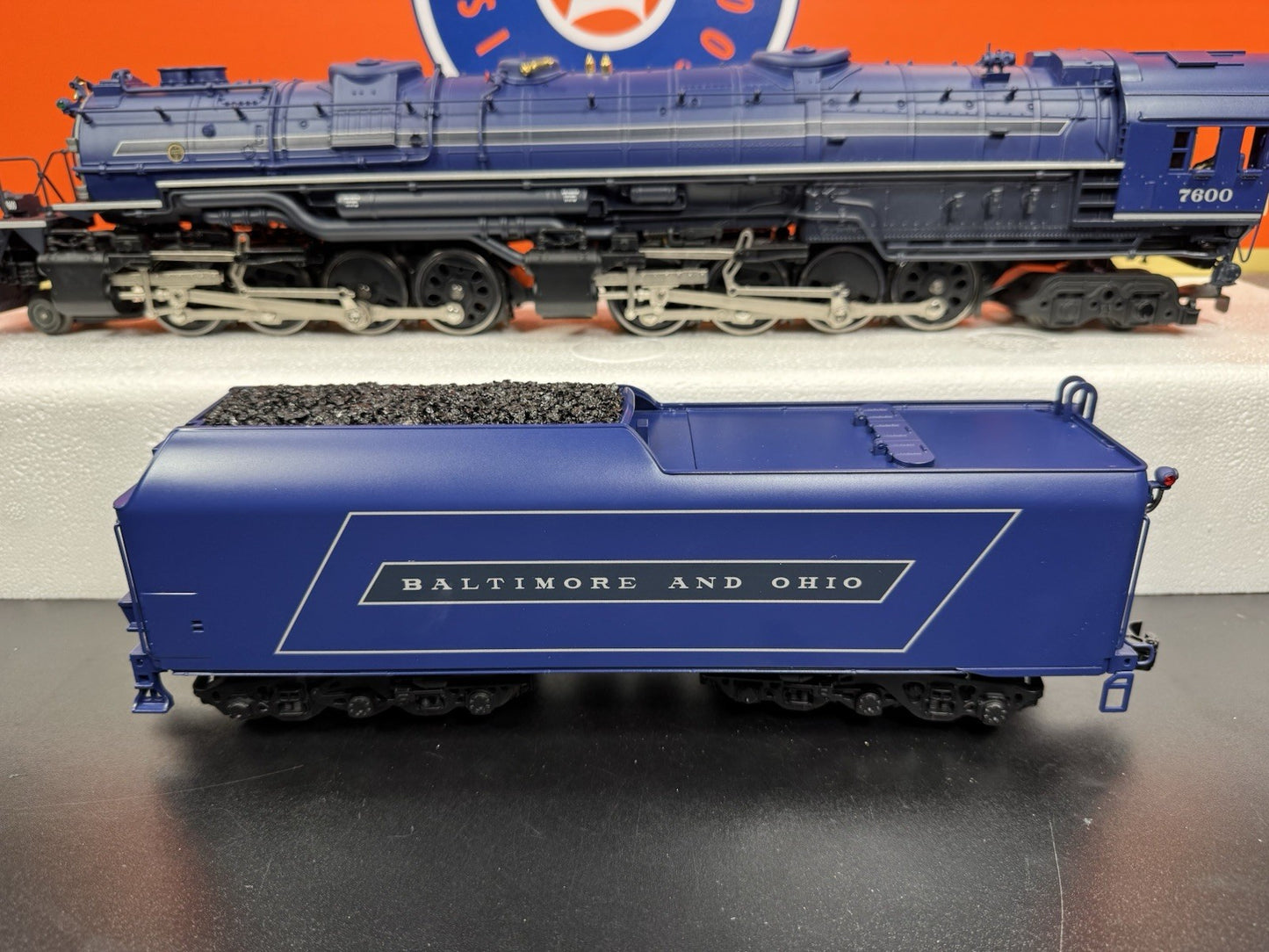 Lionel LEGACY 2031100 Baltimore & Ohio B&O EM1 blue steam engine #7600 LNIB5