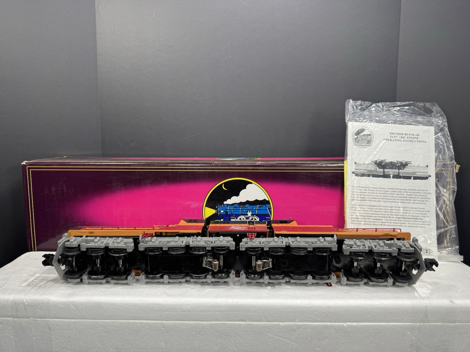 MTH 20-5511-1 Milwaukee Road E-2 Bi-Polar electric engine #E3 PS2 BCR EX10