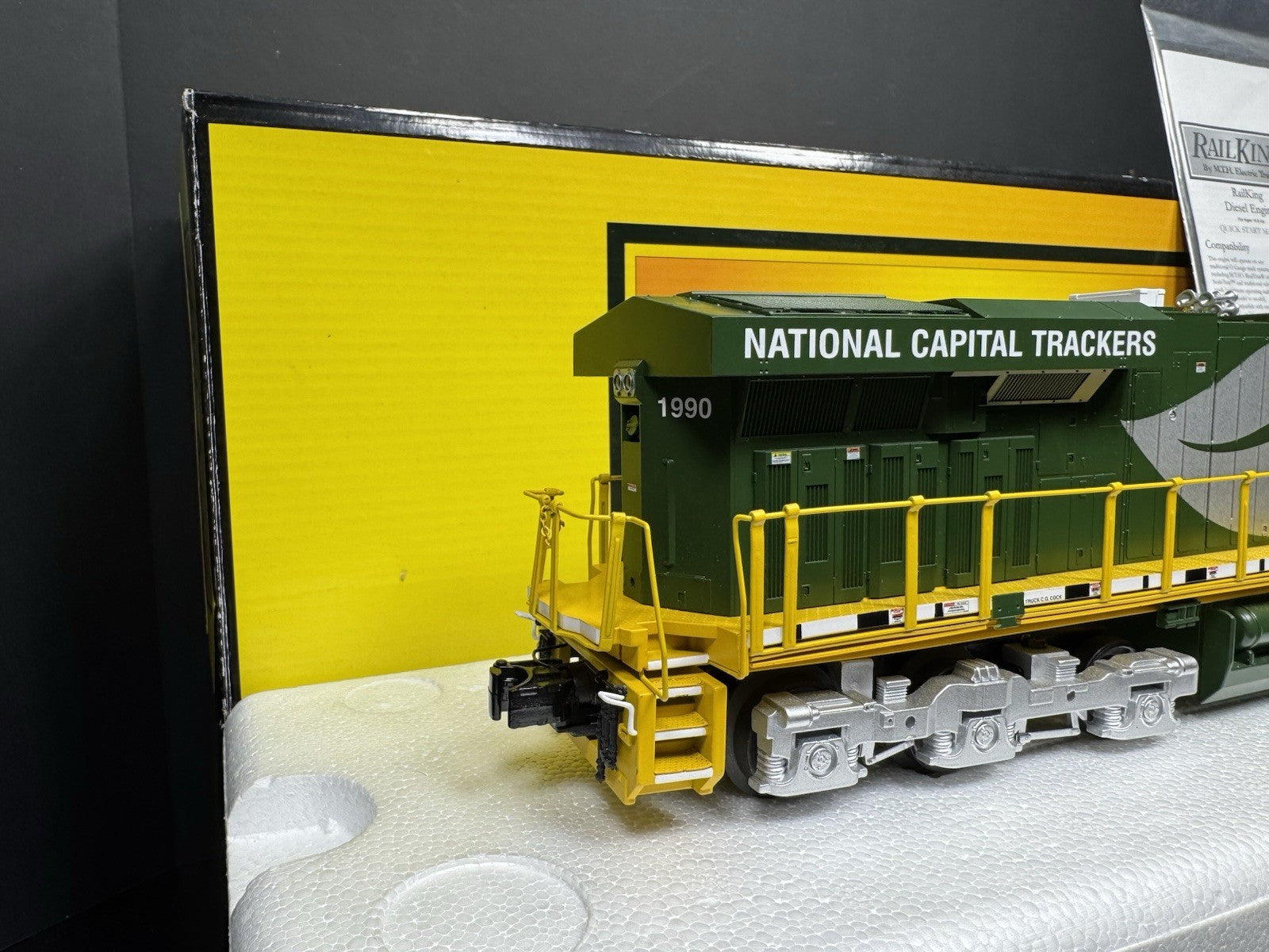 MTH RailKing 30-20480-1 National Capital Trackers ES44AC diesel engine PS3 NIB6