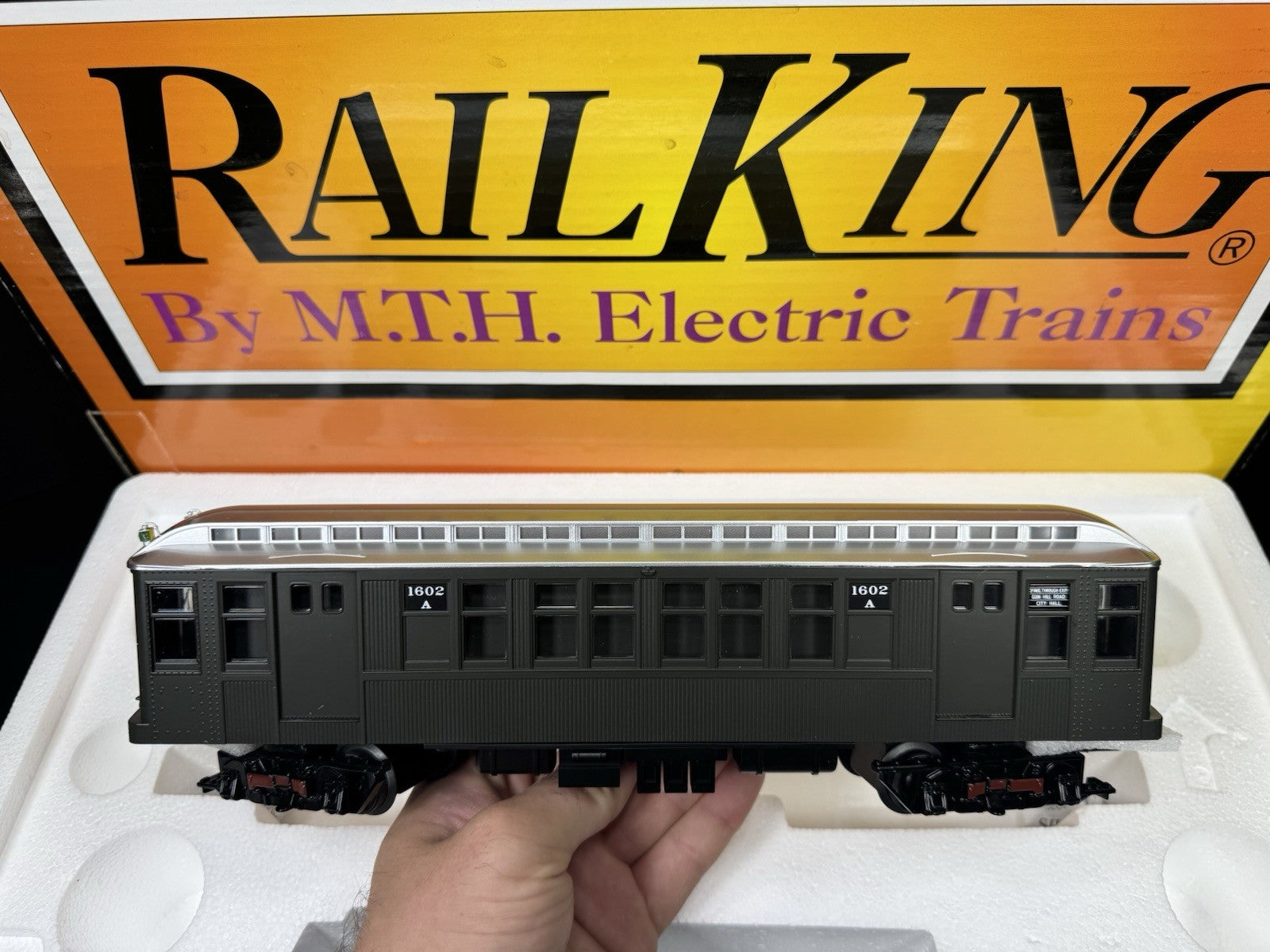 MTH 30-2759-1 New York Transit NYT Q-type subway 3-car set set PS2 BCR LNIB4