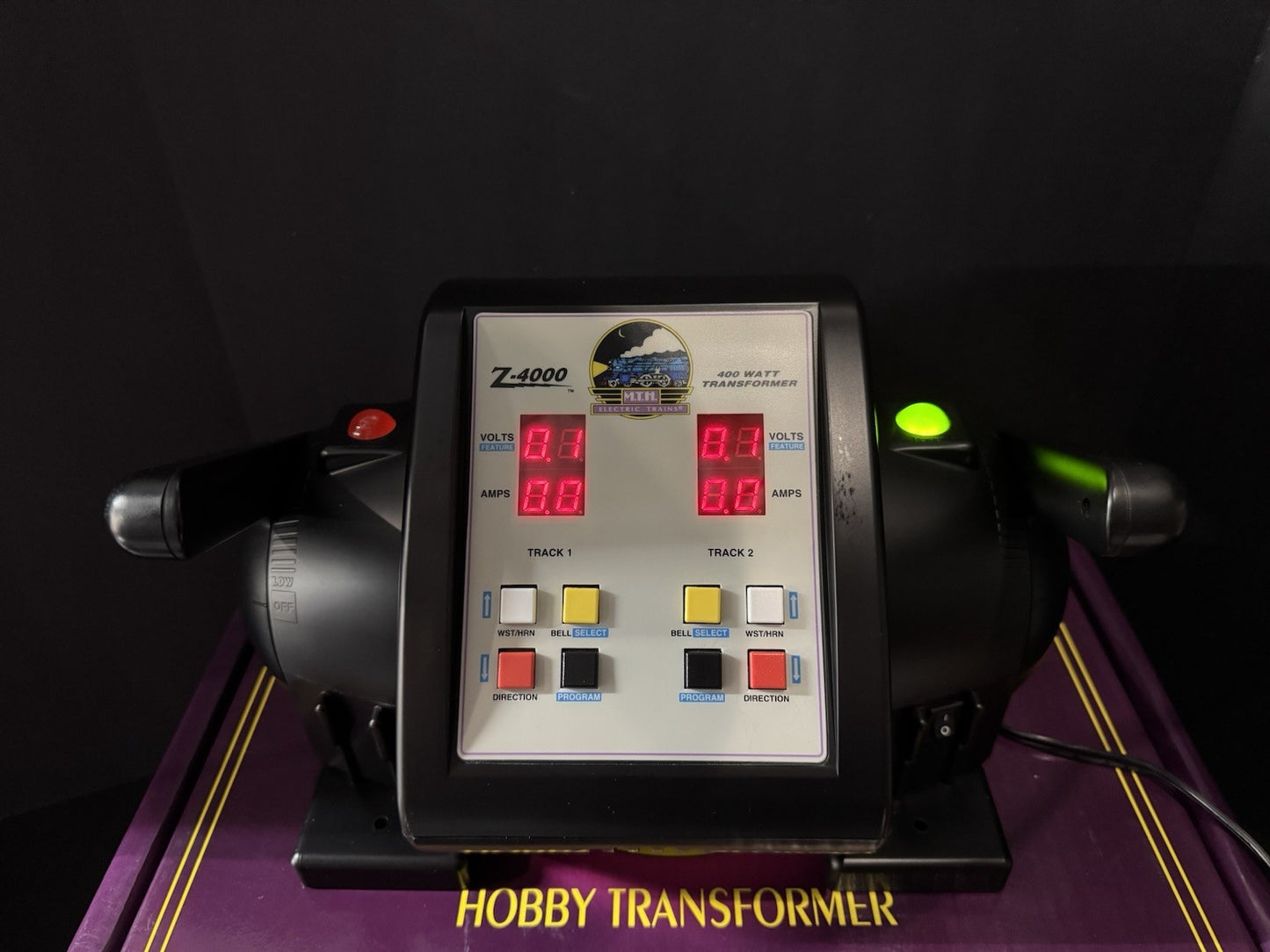 MTH 40-4000 Z-4000 400-watt dual control transformer LNIB9