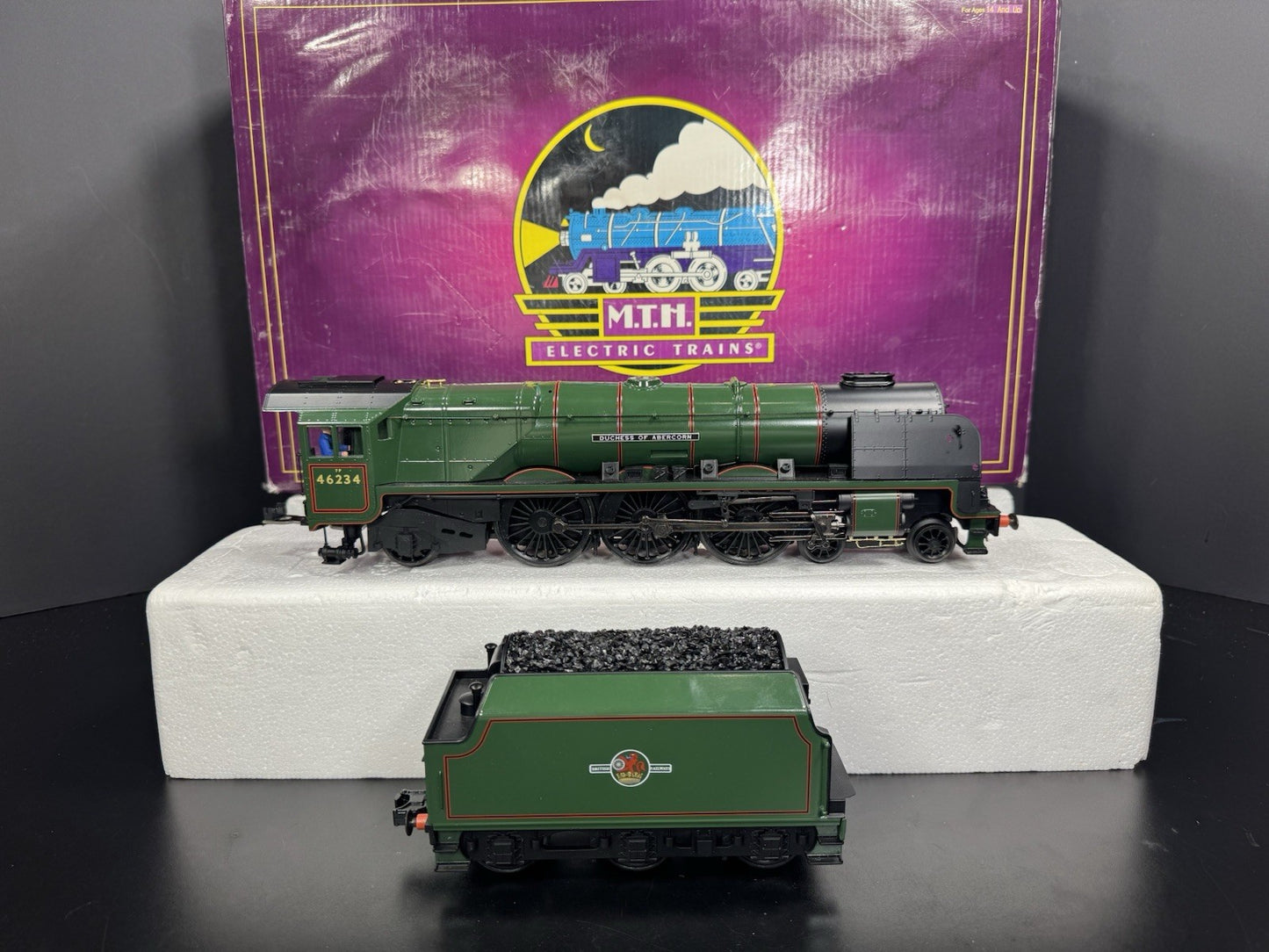 MTH 20-3369-1 British Railways 4-6-2 Duchess of Abercorn steam engine PS3 LNIB6