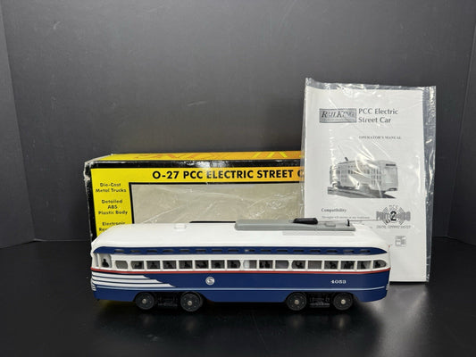 MTH 30-2521-1 Chicago PCC electric street car #4053 PS2 BCR EX0