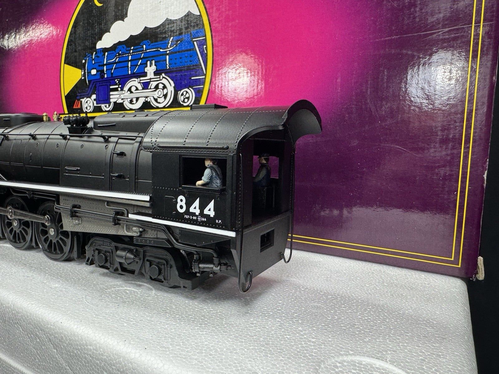 MTH 20-3044-1 Union Pacific UP FEF 4-8-4 Northern steam engine #844 PS2 BCR LNIB4