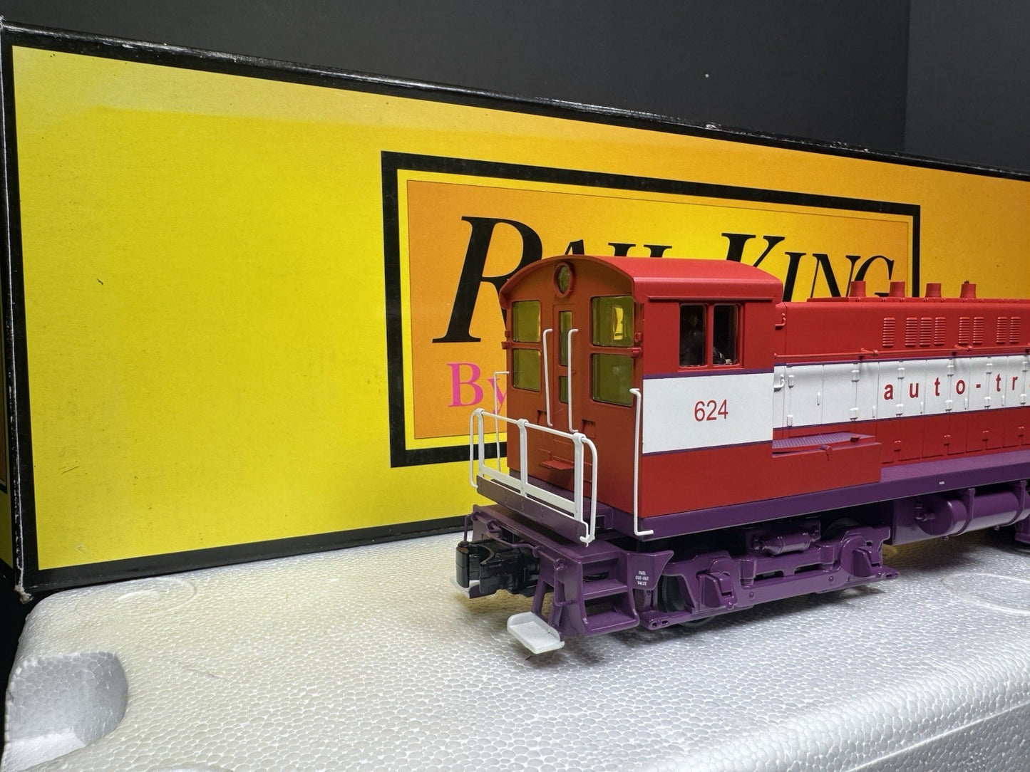MTH RailKing 30-2930-1 Auto Train VO-1000 diesel engine #625 PS2 BCR LNIB5