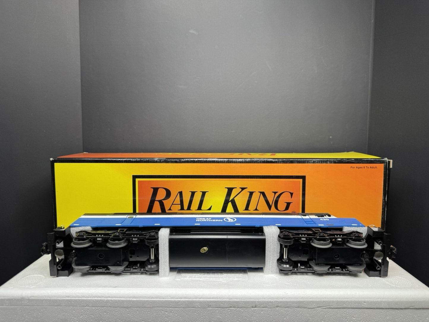 MTH RailKing 30-2459-3 Great Northern GN FP45 nonpowered diesel engine #430 LNIB10