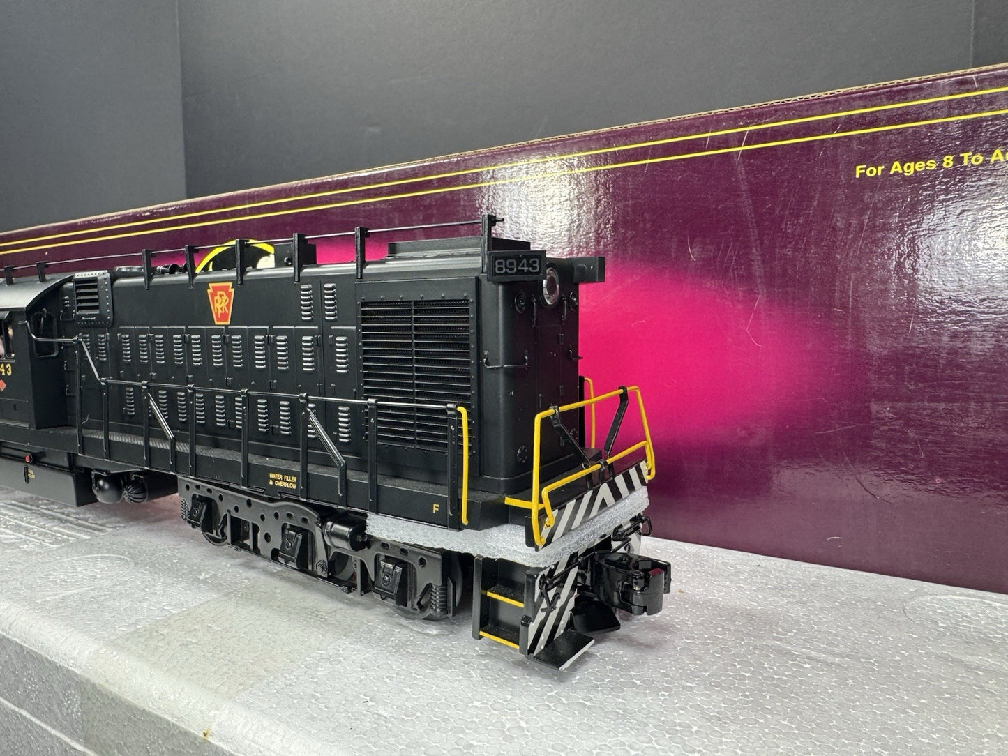 MTH 20-2302-3 Pennsylvania 2500 HP transfer nonpowered diesel engine #8943 NIB4