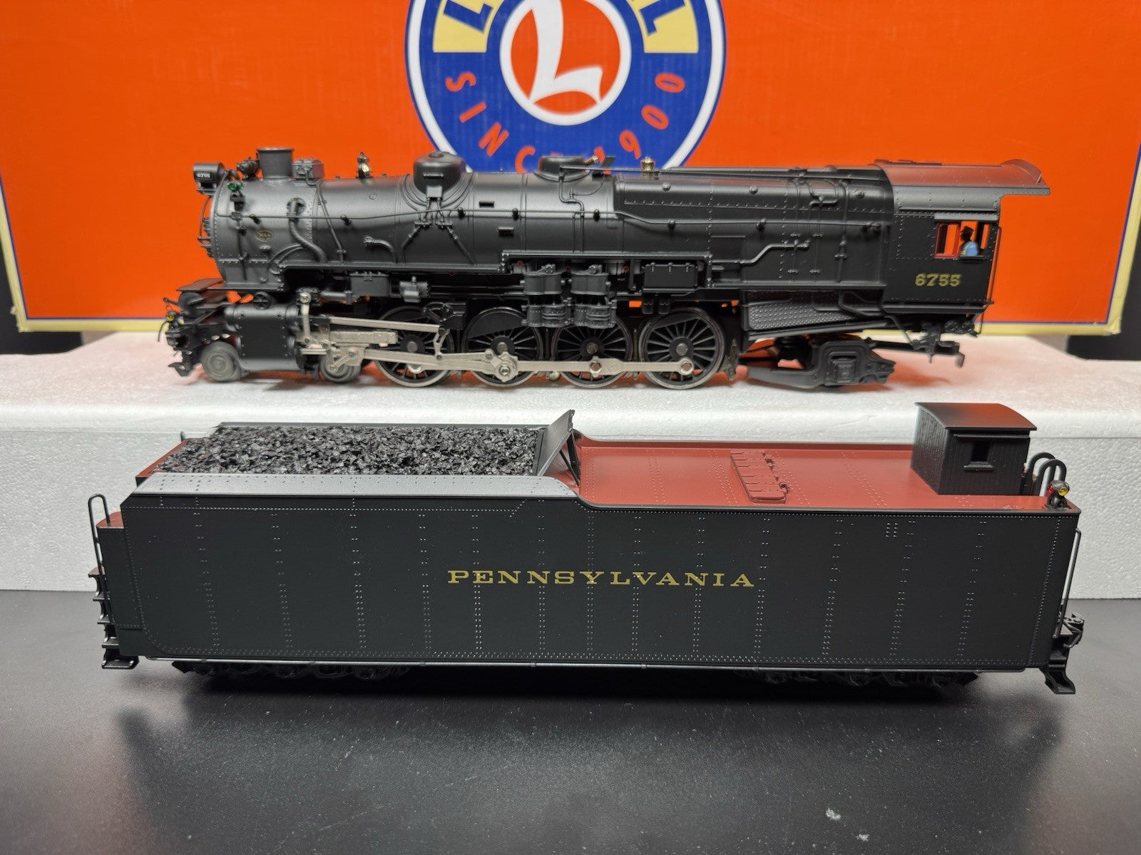 Lionel LEGACY 6-81244 Pennsylvania PRR 4-8-2 M1a steam engine #6755 LNIB5