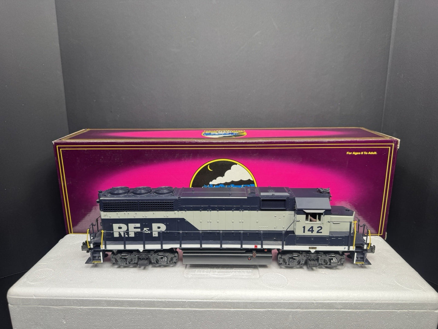 MTH 20-2425-3 Richmond RF&P GP-40 nonpowered diesel engine #142 LNIB5