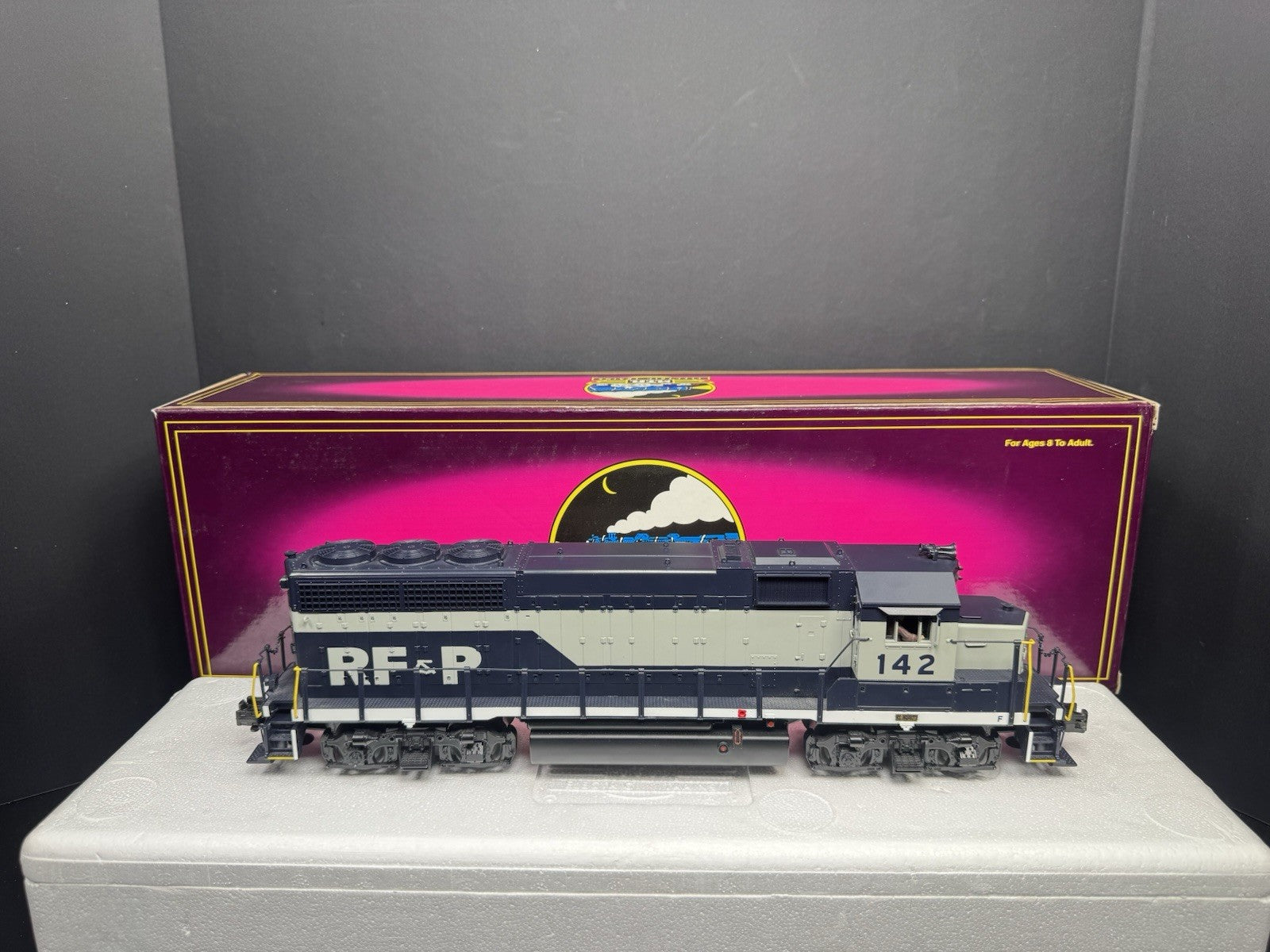 MTH 20-2425-3 Richmond RF&P GP-40 nonpowered diesel engine #142 LNIB5
