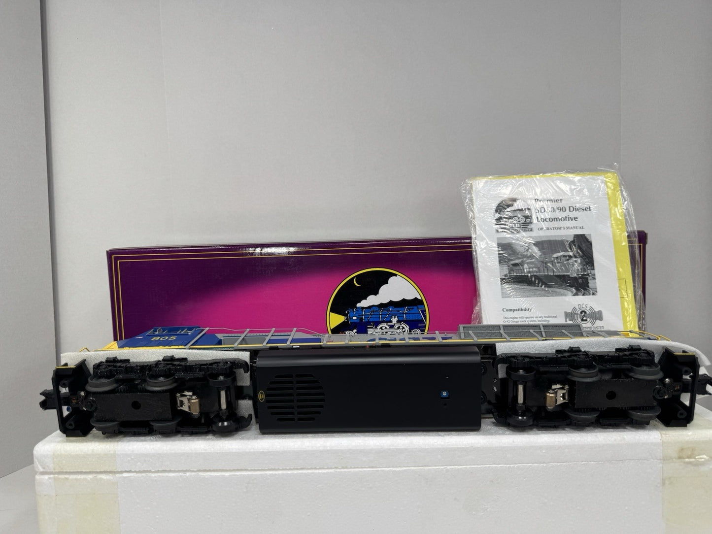 MTH 20-2301-1 CSX SD-80MAC diesel engine #805 PS 2.0 BCR LNIB11