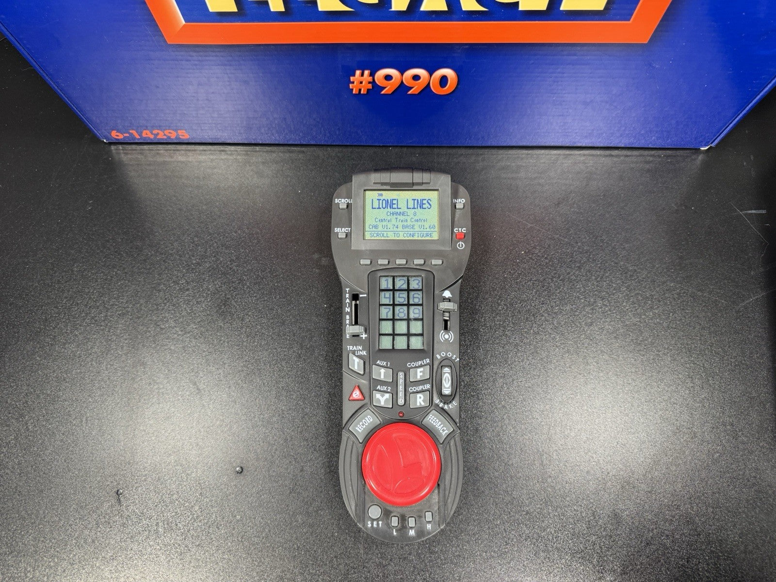 Lionel LEGACY 6-14295 #990 control system | upgraded software | LNIB1