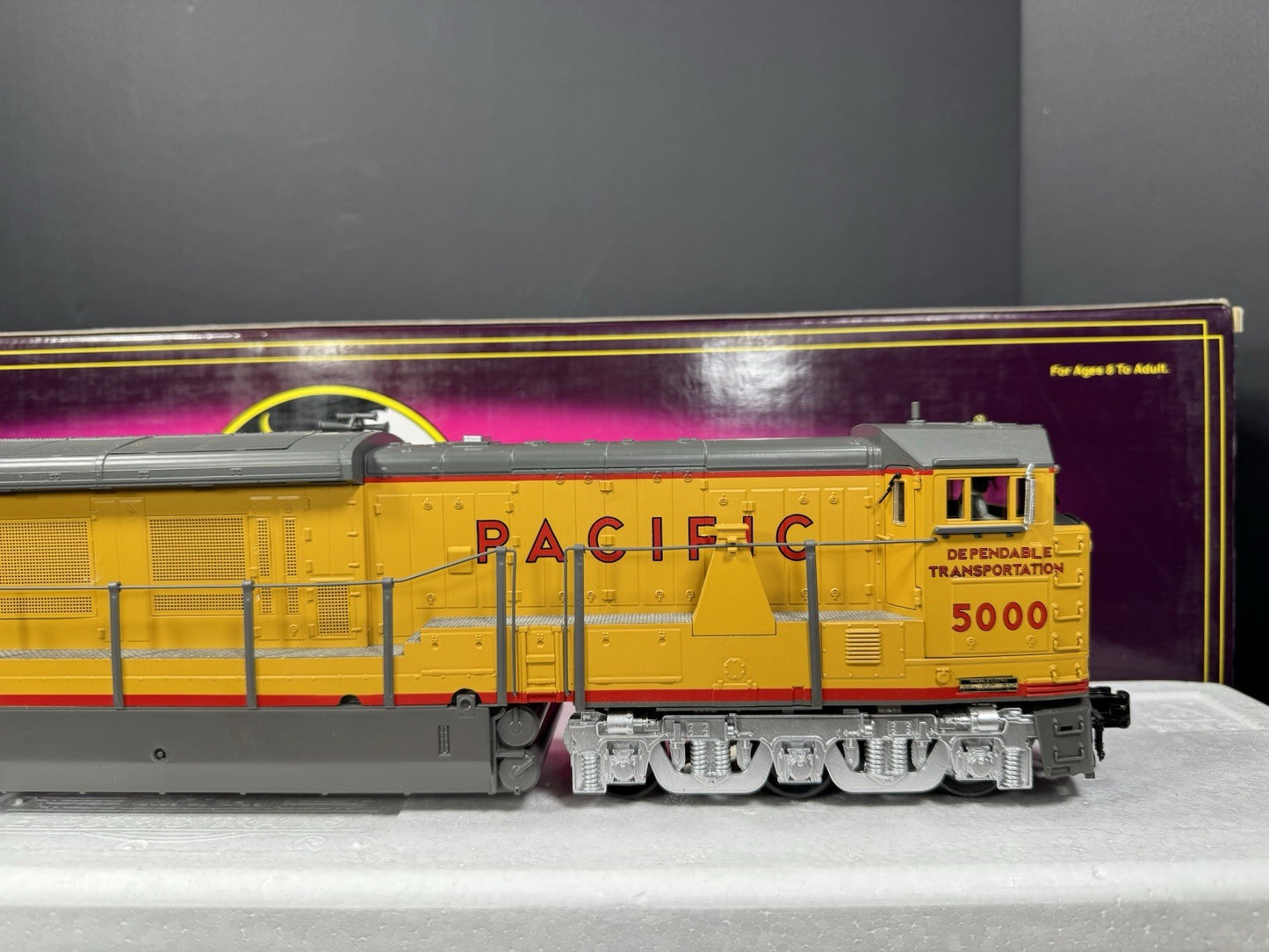 MTH 20-2252-1 Union Pacific UP U50C diesel engine #5000 PS2 BCR LNIB8