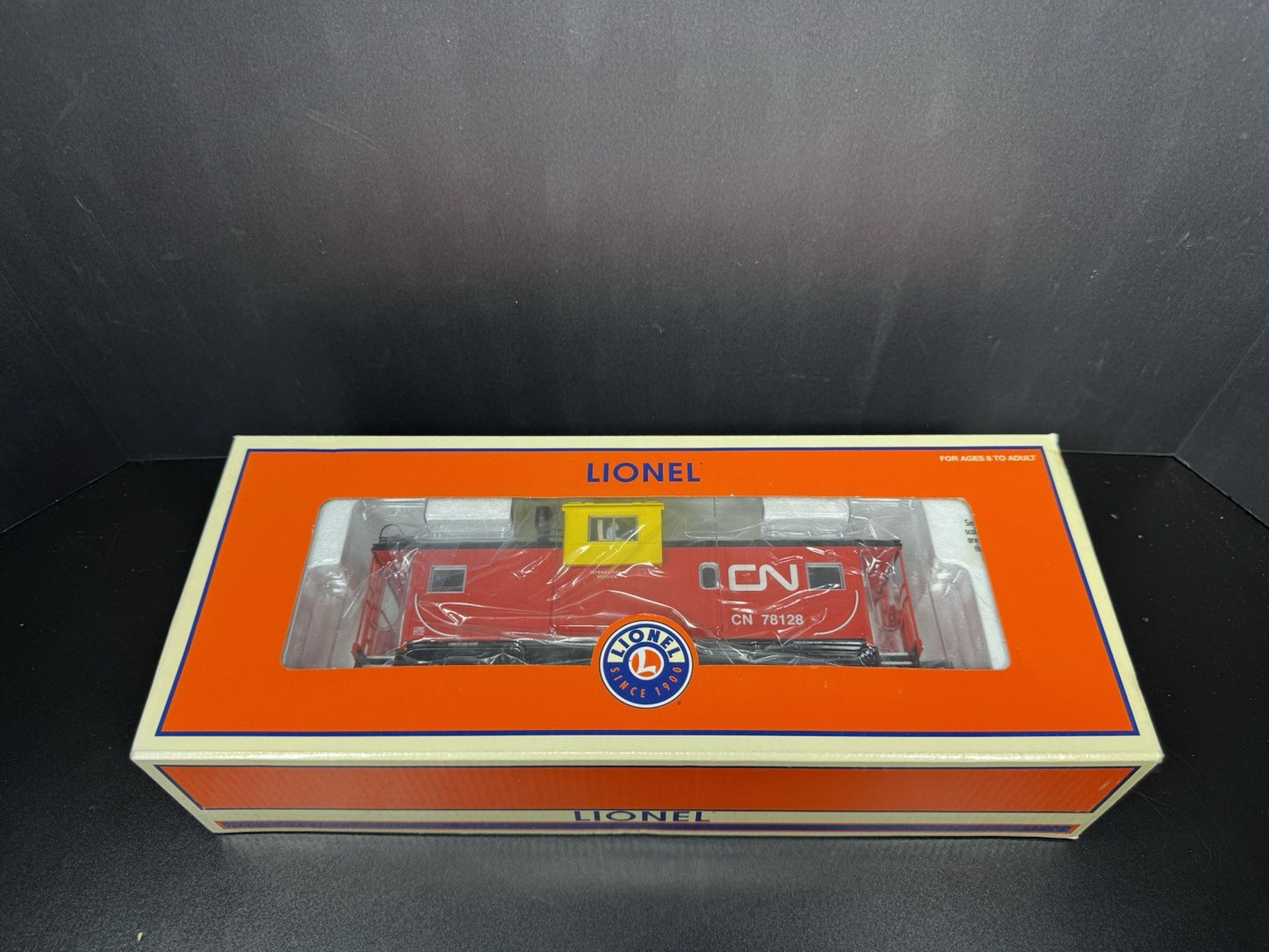 Lionel 6-17697 Canadian National CN extended vision smoking caboose #78128 LNIB10