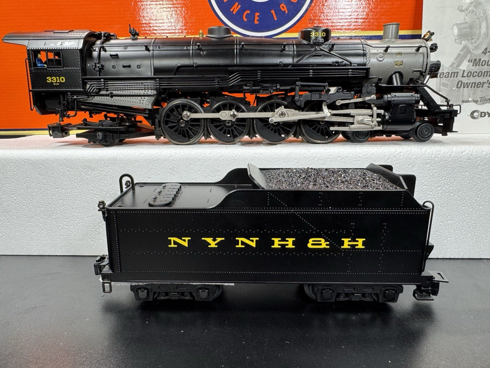 Lionel 6-28058 TMCC NYNH&H New Haven 4-8-2 Mountain steam engine #3310 LNIB11